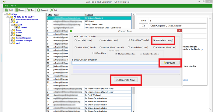 Export DBX to PST Guide