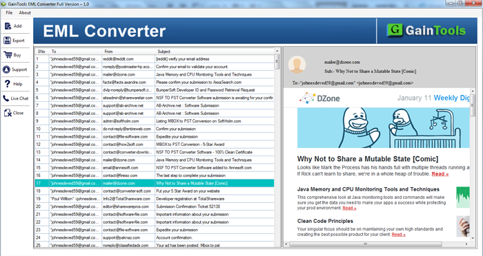 Software Screenshot 2