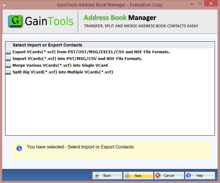 Software Screenshot 1