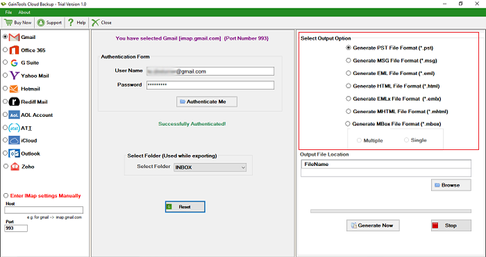 Software Screenshot 2