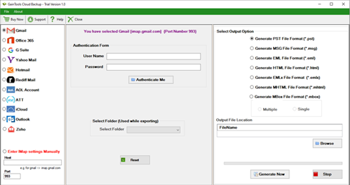 Software Screenshot 1