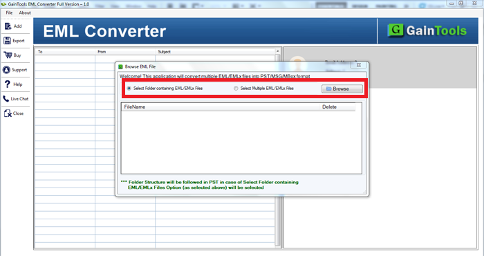 Software Screenshot 1