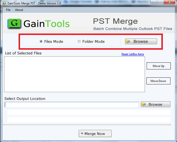 Software Screenshot 1