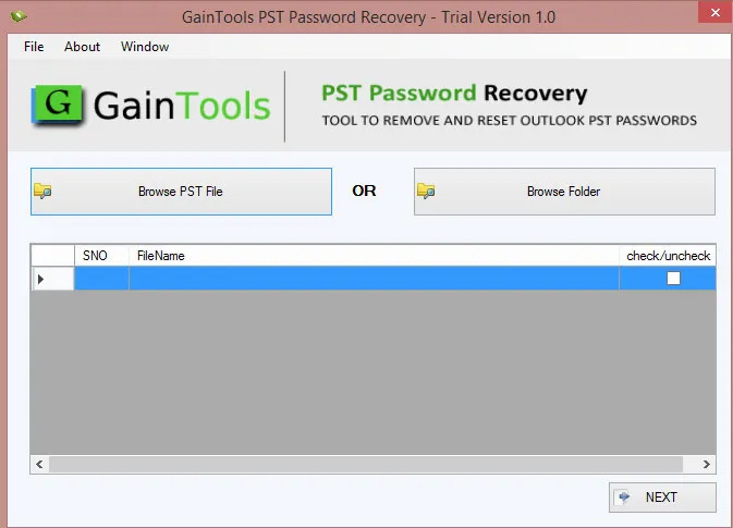 Software Screenshot 1